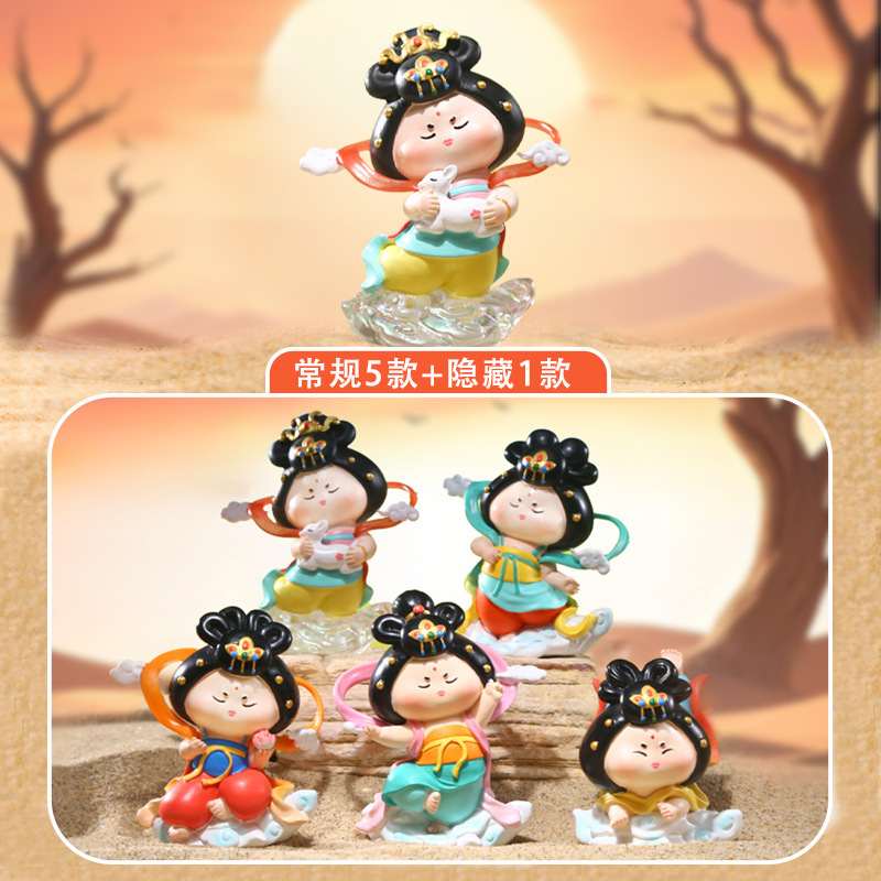 网红暹罗小豆丁盲盒玩具代发卡通可爱解压玩具创意潮玩手办摆件|undefined
