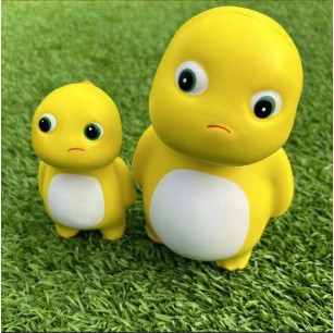 Juguete de espuma de rebote lento con forma de dragón