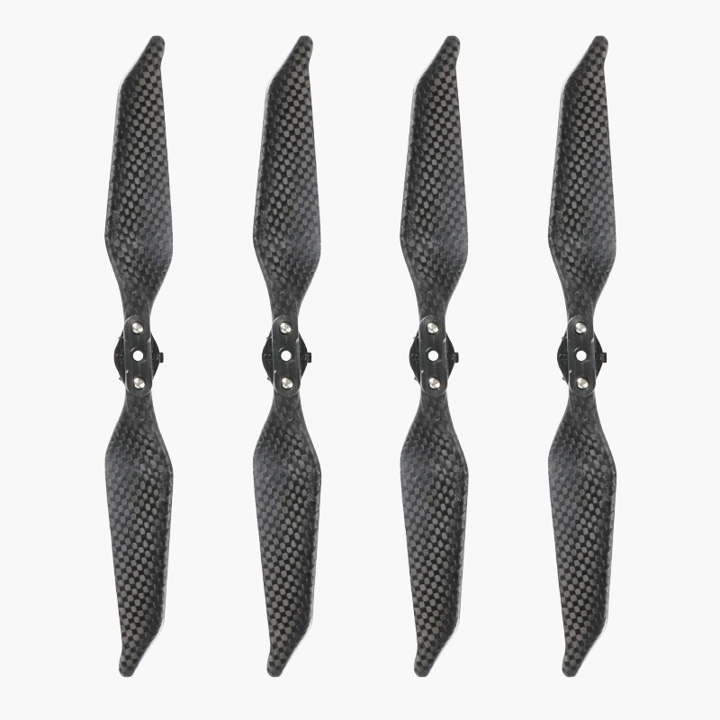 黑马适用于大疆御Mavic Pro 铂金版 两叶 碳纤维桨叶 8331 配件