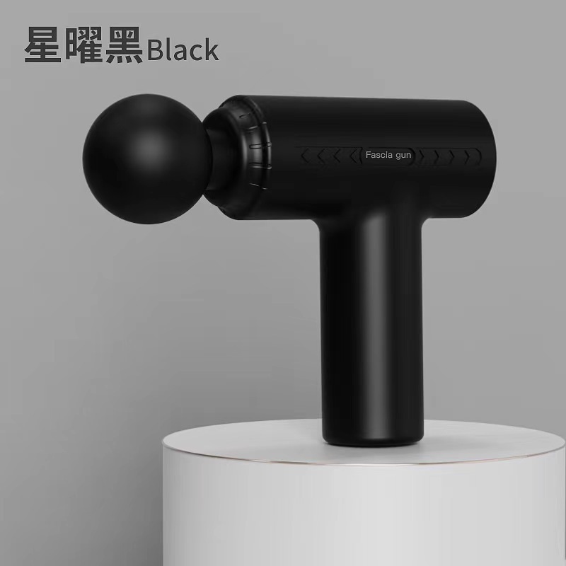 国境を越えた供給ミニ小型充電ハンドヘルドリラックス筋肉ホームフィットネス電気マッサージャーポータブル筋膜ガン|undefined