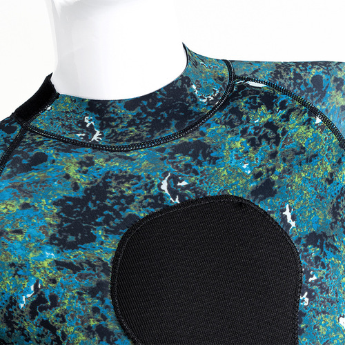 Men's Insulated Anti-Cold 3mm Wet Winter Swimming One-Piece Snorkel Suit Camouflage Surf Wetsuit Diving Suit for Women