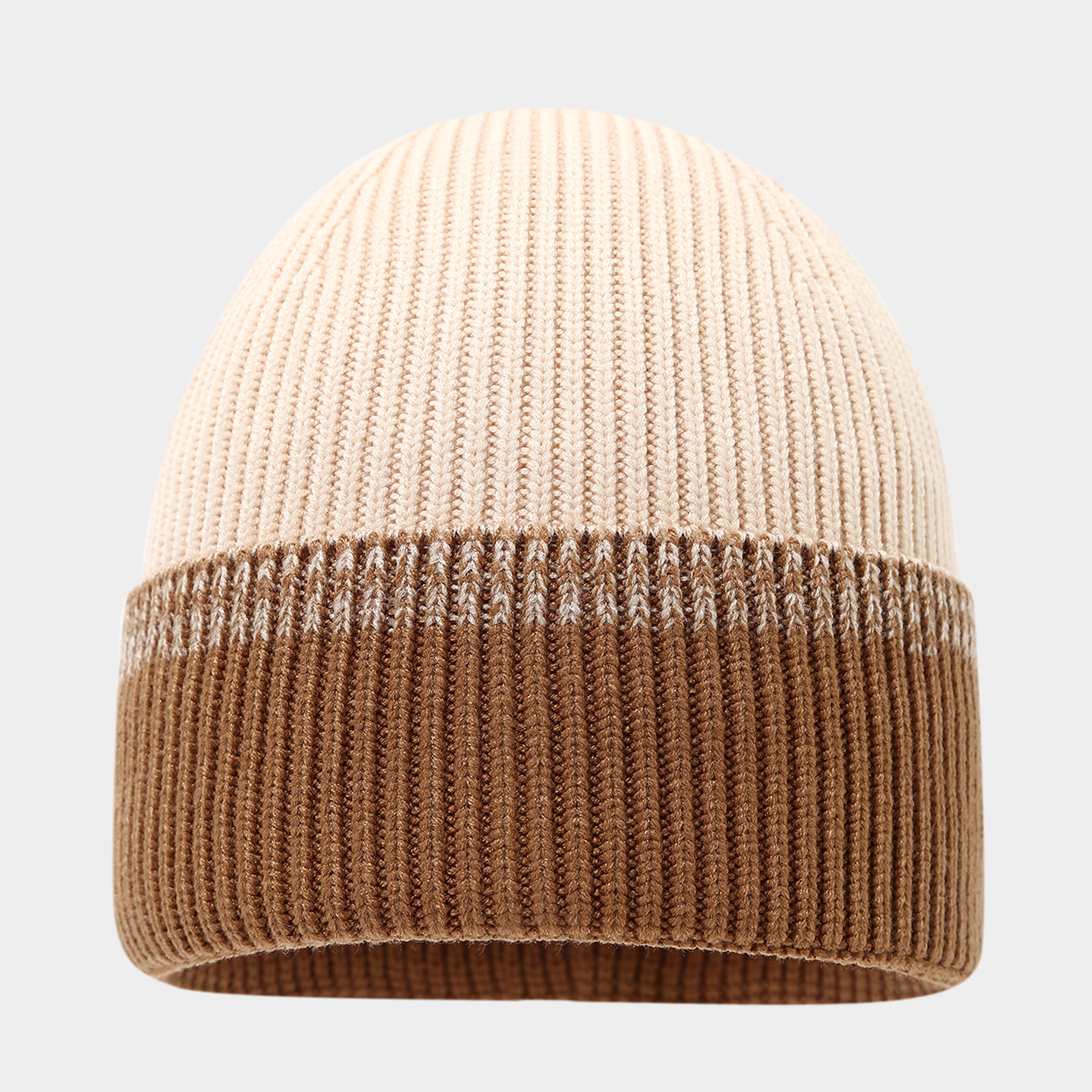 Sombrero bufandas guantes de tres piezas de alta sensación de hombre y mujer para engrosar el nuevo otoño y invierno de costura de moda de abrigo image 5