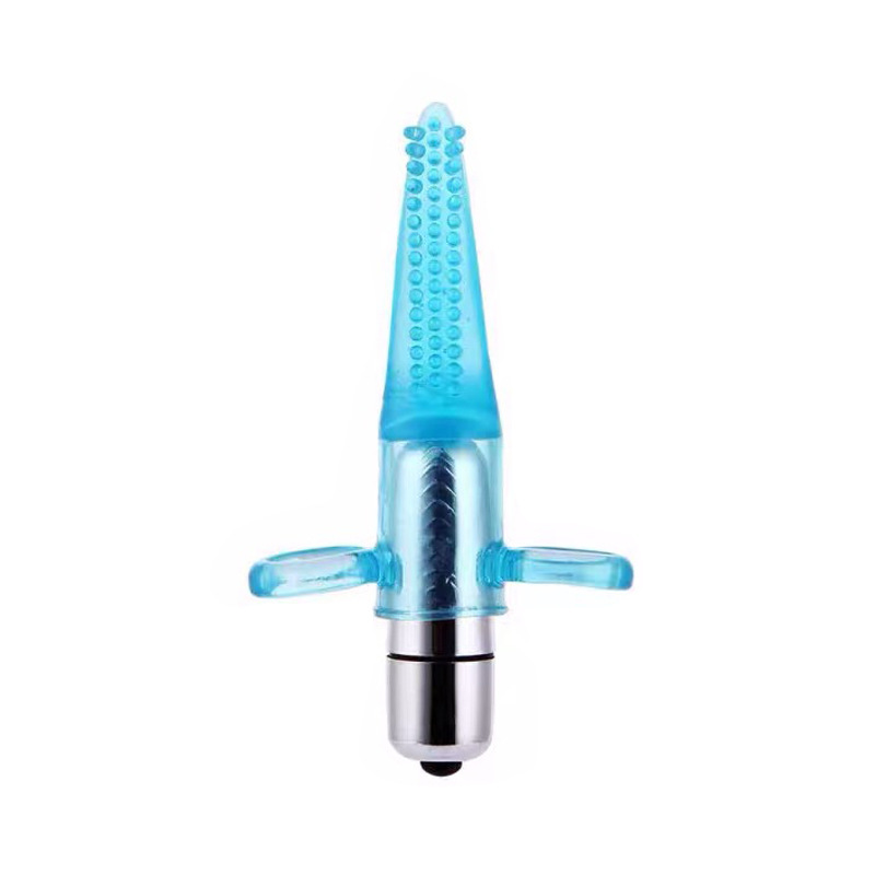 Flirting Master G-Spot Vibrating Ring with Tongue-Style Stimulation, Ten Frequencies, TPE — detail image 14