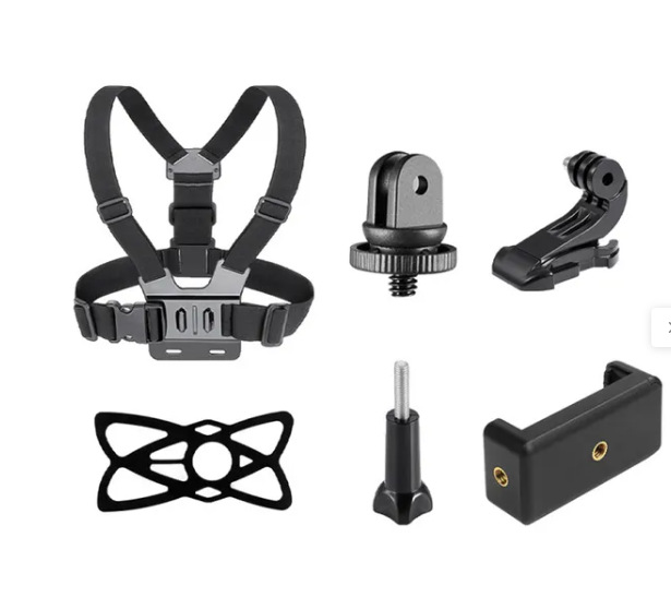 Juego de Arnés de Pecho para Cámara de Acción de Nylon, Perspectiva de Primera Persona, para GoPro y Teléfono Móvil image 15
