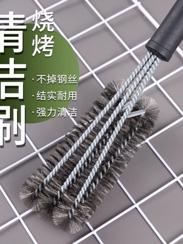 Bbq Grill Cleaning Brush Stainless Steel Wire Brush for Cleaning Barbecue Grills and Barbecue Tools