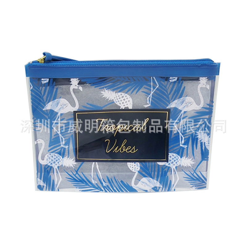 Customized Eva Transparent Stereo Bag Eva Zipper Bag Waterproof Cosmetic Bag Travel Portable Bag Transparent Packaging Bag