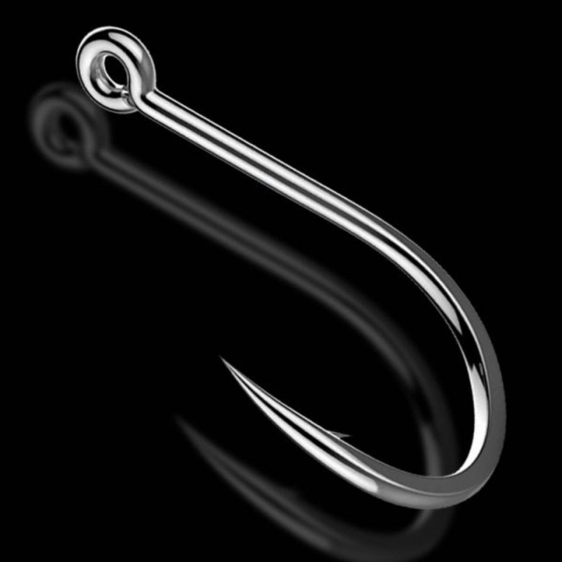 Tubo de Issene con agujeros de anzuelo de pesca conjunto mixto con caja de púas conjunto de mezcla de agujeros redondos fábrica de comercio de anzuelo de pesca