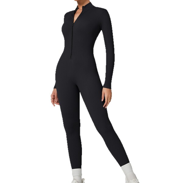 Quick dry yoga clothing for yoga with zipper
