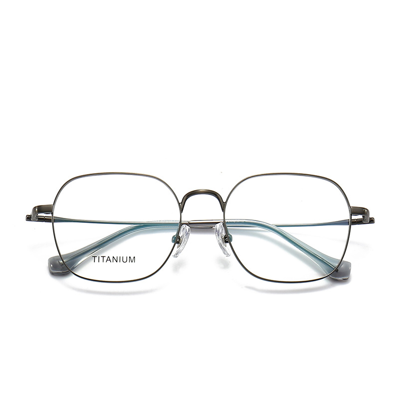 STUDIOMUKU gafas frescas de madera gafas de traje gafas de titanio puro de los hombres retro gafas de Marco clásico