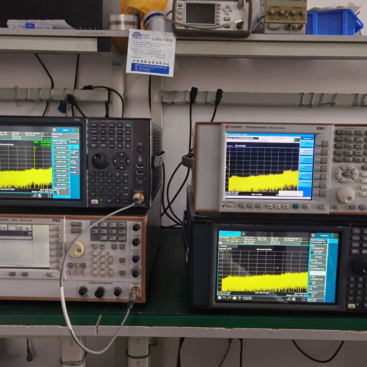 De N9021B N9020B Подержан новый анализатор сигналов keysight N9021B N9020B