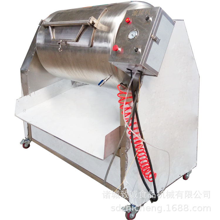 厂家供应真空滚揉机 鸡柳入味中开口滚揉机 泡菜腌制变频滚揉机