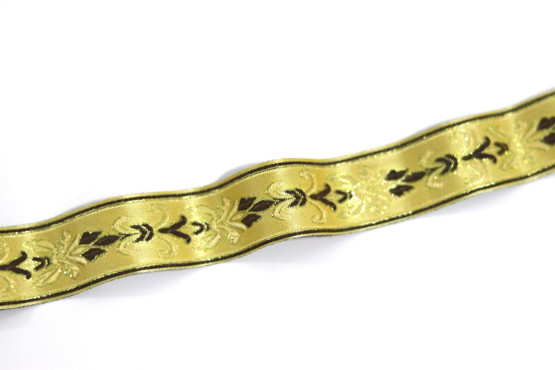 Ancho 9cm 6cm de alta precisión jacquard correas cara de caballo falda almohada Hanfu sofá cojín mesa bandera cama mantel costura