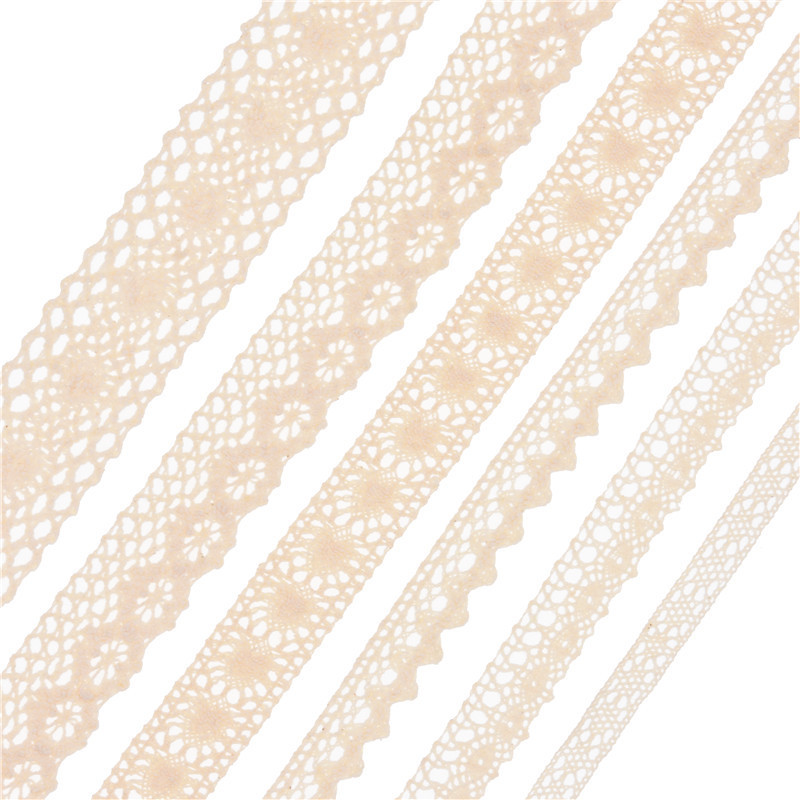 Transfronterizo europeo y americano algodón soluble en agua hueco encaje Ropa Accesorios sofá cortina jardinería decoración materiales 6 modelos traje