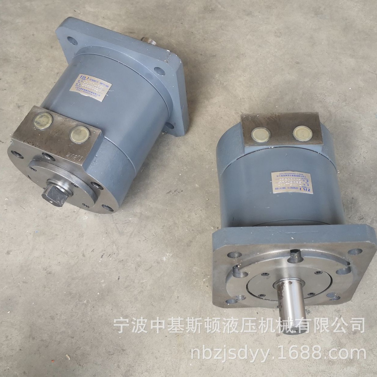 BMS-110双叶片大扭矩摆动马达摆角90° 摆动油缸液压马达摆角可调