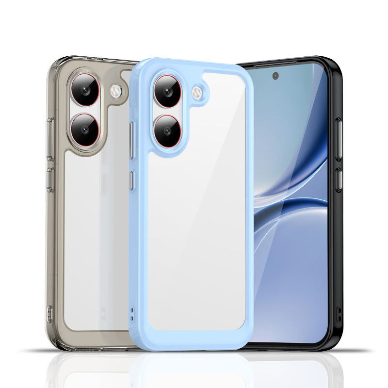 Suitable for Xiaomi Poco X8Pro Mobile Phone Case Pocox8Promax Protective Cover Full-Coverage Anti-Fall Tpu+Pc Colorful