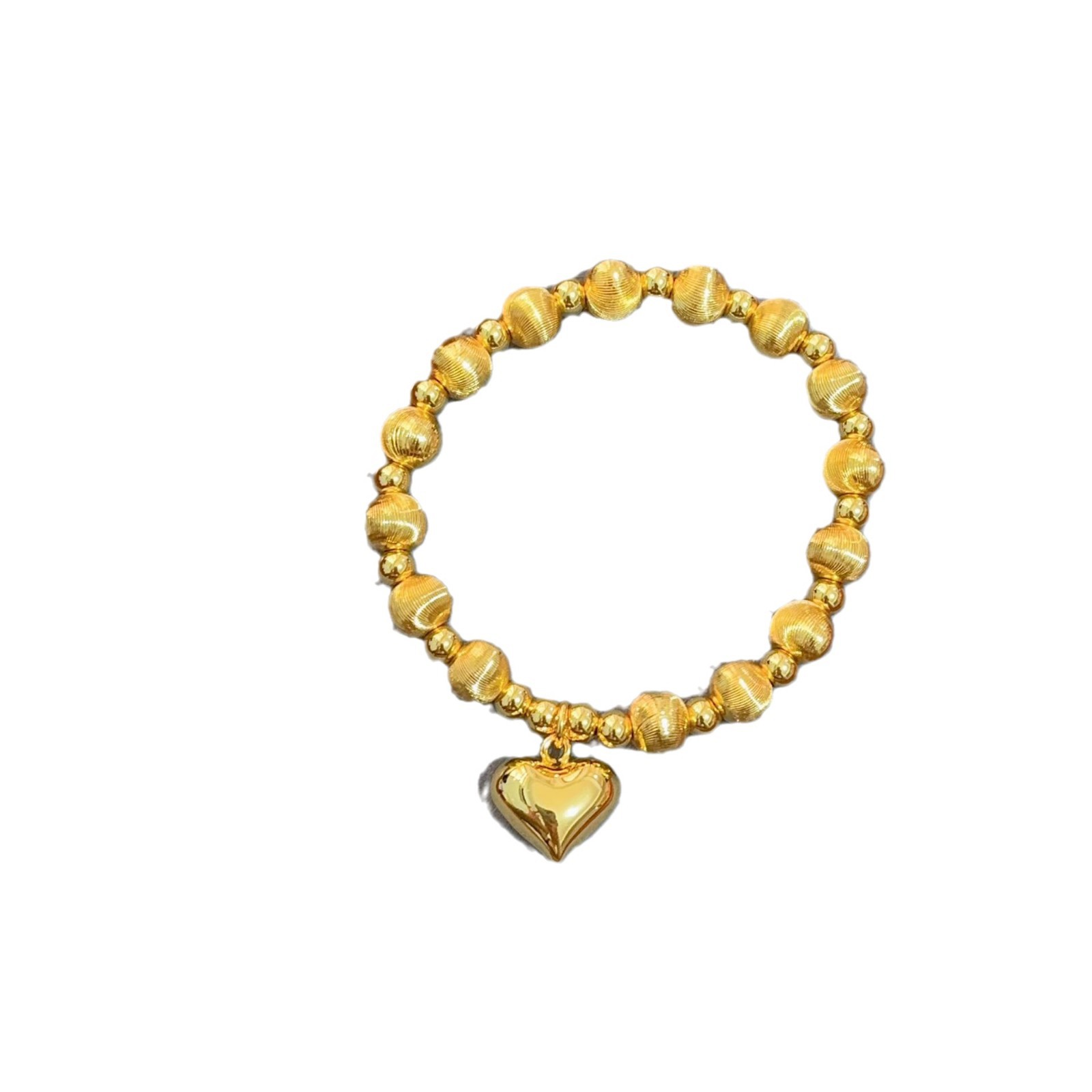 Gold shop with love cat eyes bracelet sand gold 999 new high precision texture glossy love bracelet_voghion.com