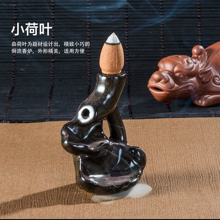 Производители кросс-border поставок мини- inverted incense burner керамическая маленькая фигурка чайная церемония благовония дорога маленький тыквенный настой благовония печь
