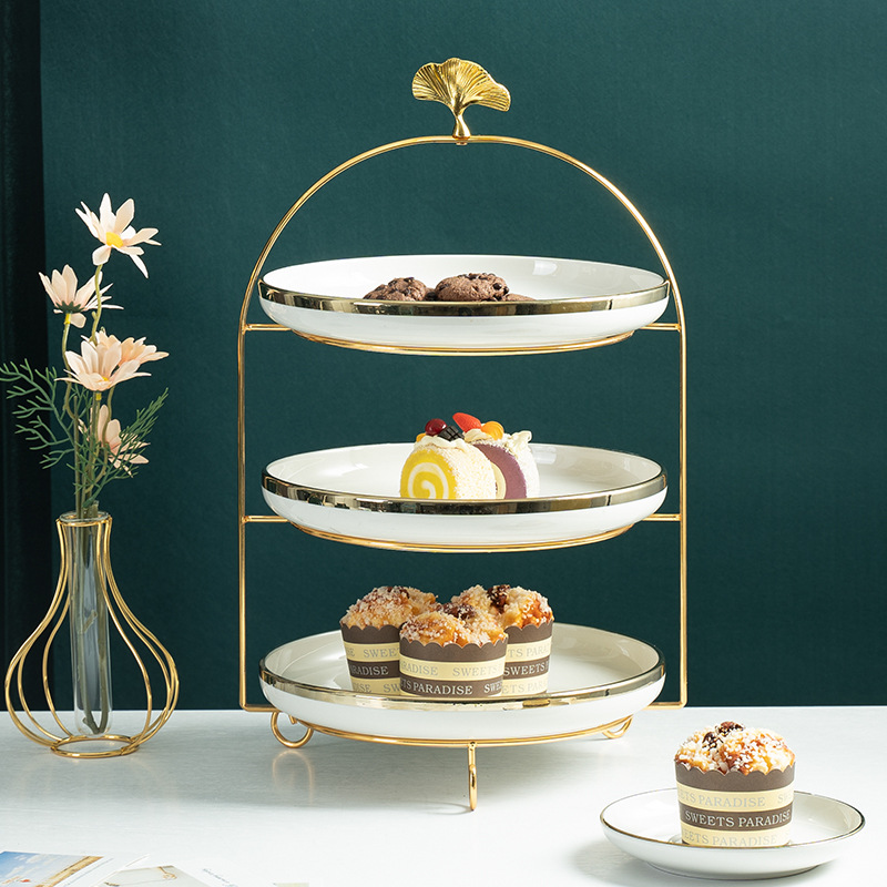 甜品架+盘
