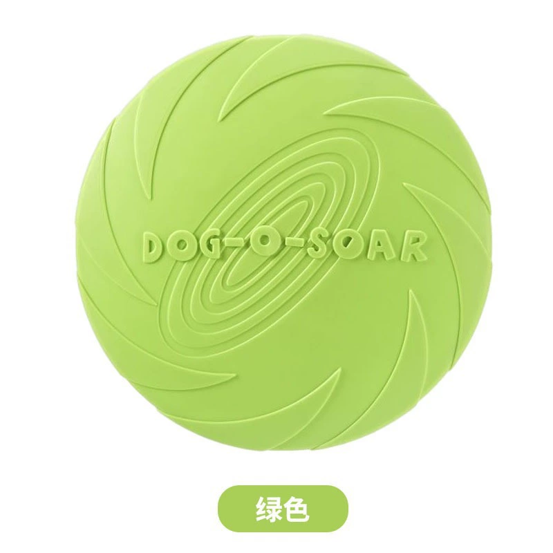 Toy, silicone frisbee for training, pet