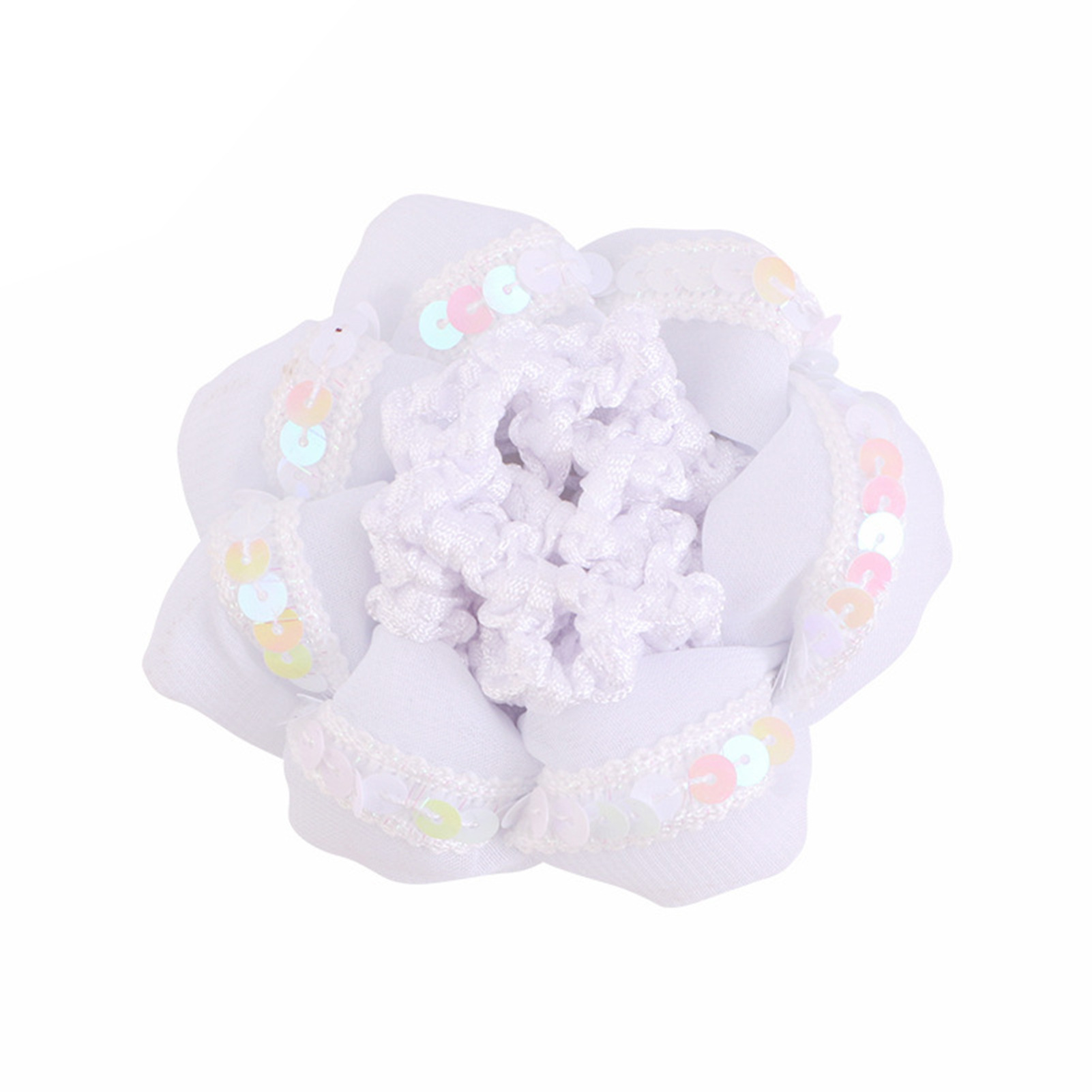 Ladies profesional lentejuelas flores hechas a mano red de cabello bailarina de ballet cabeza de pelo bolas de cabeza cabeza de red niños tocado