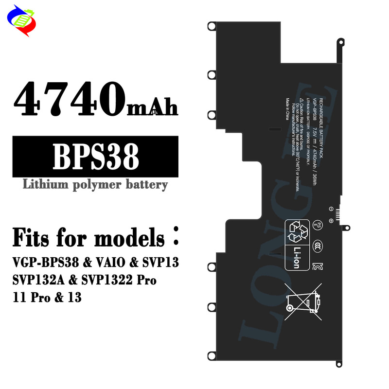 Suitable for Sony Bps38 Notebook Battery Vgp-Bps38/Vaio/Svp13/Svp132A Factory Wholesale
