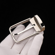 新款百搭男士皮带扣头针扣3.5cm内经腰带配件 不锈钢裤带头韩版潮