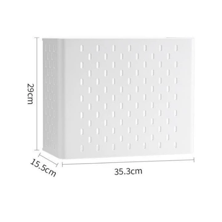 Modular Pegboard Panel Set, 30×30 cm Plastic Wall-Mount Organizer, Multi-Accessory Kitchen & Bath