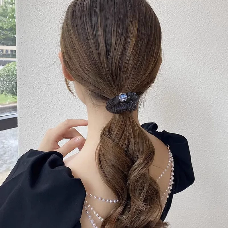 Хаосянь головная лента европейская сетка, резинка для волос, tying hair волос female головной ободок красный шар