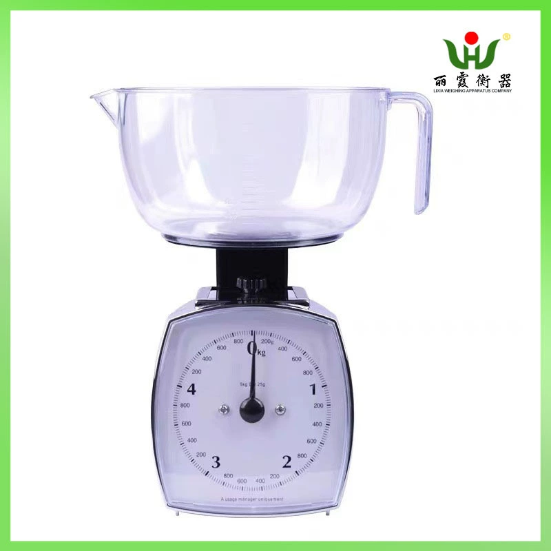 Внешняя торговля весы измерительные чашки говорят, что механические весы поддонов старомодные весы с пружинным указателем и измерительной шкалой Малые настольные весы 5kg