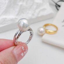 DIY������� S925����ָ���� ʱ��ָ�������� ��8-10mmԲ��10511