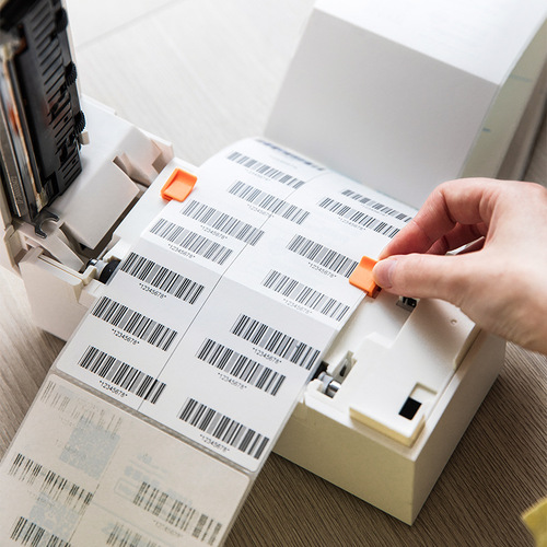 DeLix 770DW Thermal Label Printer Courier Electronic Shipping Label Self-Adhesive Barcode Label Machine 770D