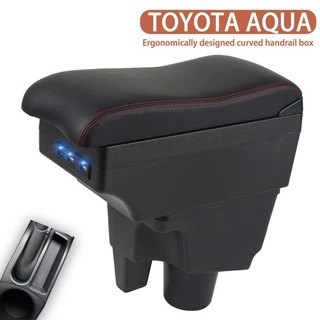 TOYOTA AQUA海外丰田专用扶手箱多功能手扶箱储物箱置物盒配件