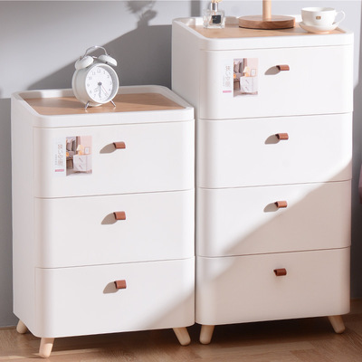 bedside cupboard Plastic bedroom Lockers TOILET Sorting cabinet wardrobe Locker multi-storey Drawer Storage cabinet