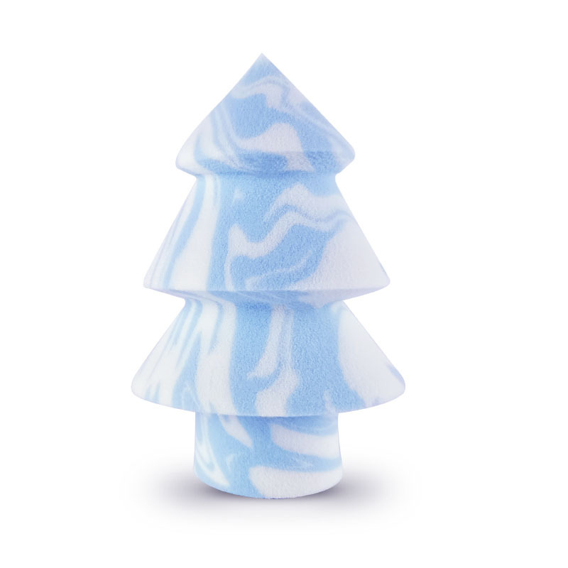 블루 + 화이트 크리스마스 트리