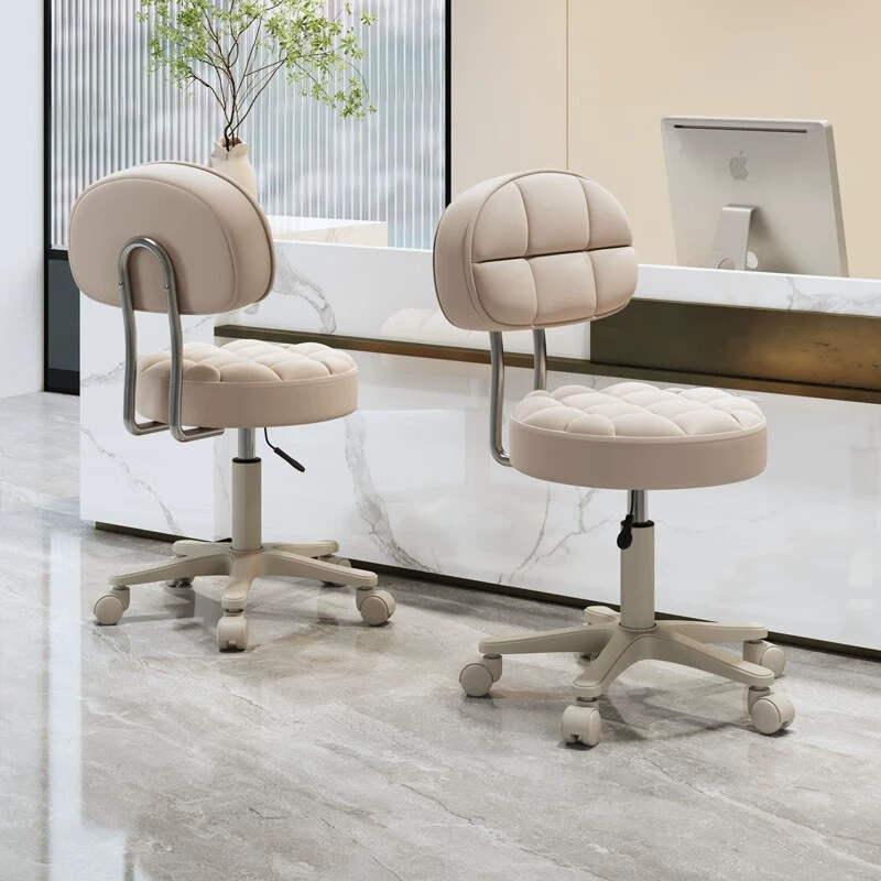Вращающееся кресло с подъемником, легкий роскошный салон красоты, табурет для парикмахерской, большой рабочий стул, главный стул, кресло для маникюра, макияжа, барный стул