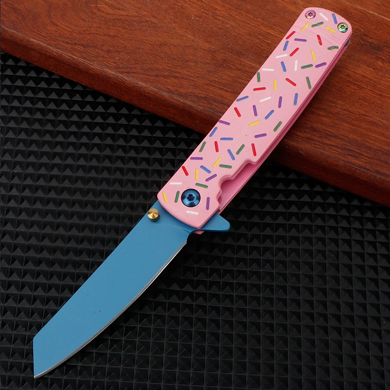 Нож хозяйственный складной Outdoor High -твердость Survival Frout Knife Survival Portable Knife Seee острый защита Маленький нож Выживание складной