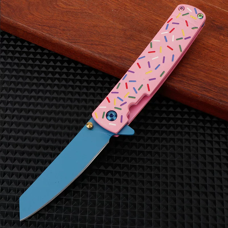 Нож хозяйственный складной Outdoor High -твердость Survival Frout Knife Survival Portable Knife Seee острый защита Маленький нож Выживание складной
