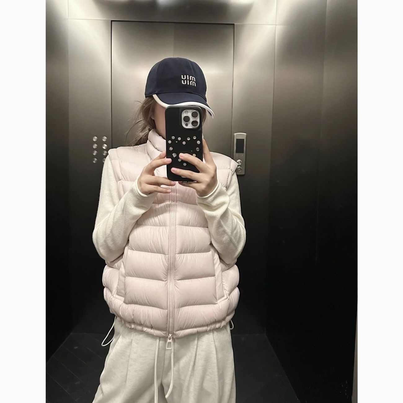 韩版立领排骨泡芙羽绒服马甲女2026爆款宽松超好看90白鸭绒短款潮