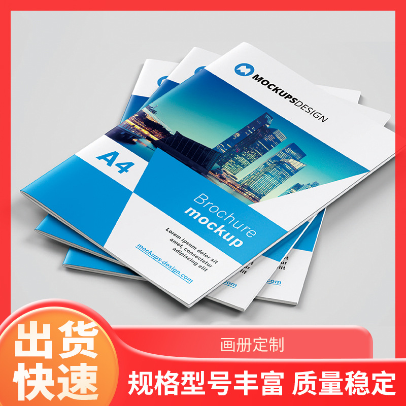厂家供应样本册 画册 精装书产品说明书印刷多材质企业宣传小册子