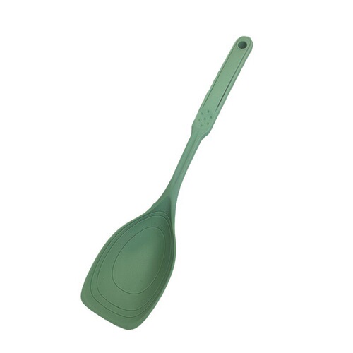 Soft Silicone Cooking Spatula Household Assistant Spatula Kitchen Non-stick Pan Dedicated Spatula Multi-purpose Small Size Pot Spatula High Temperature Resistant