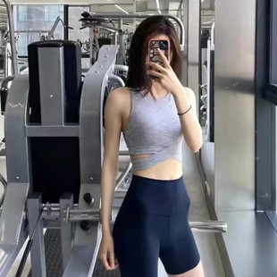 LULU Original Standard Five-point Pants Skin-friendly Naked Feeling No Embarrassment Line High Waist Yoga Pants Hip-lifting Sports Fitness Shorts Women