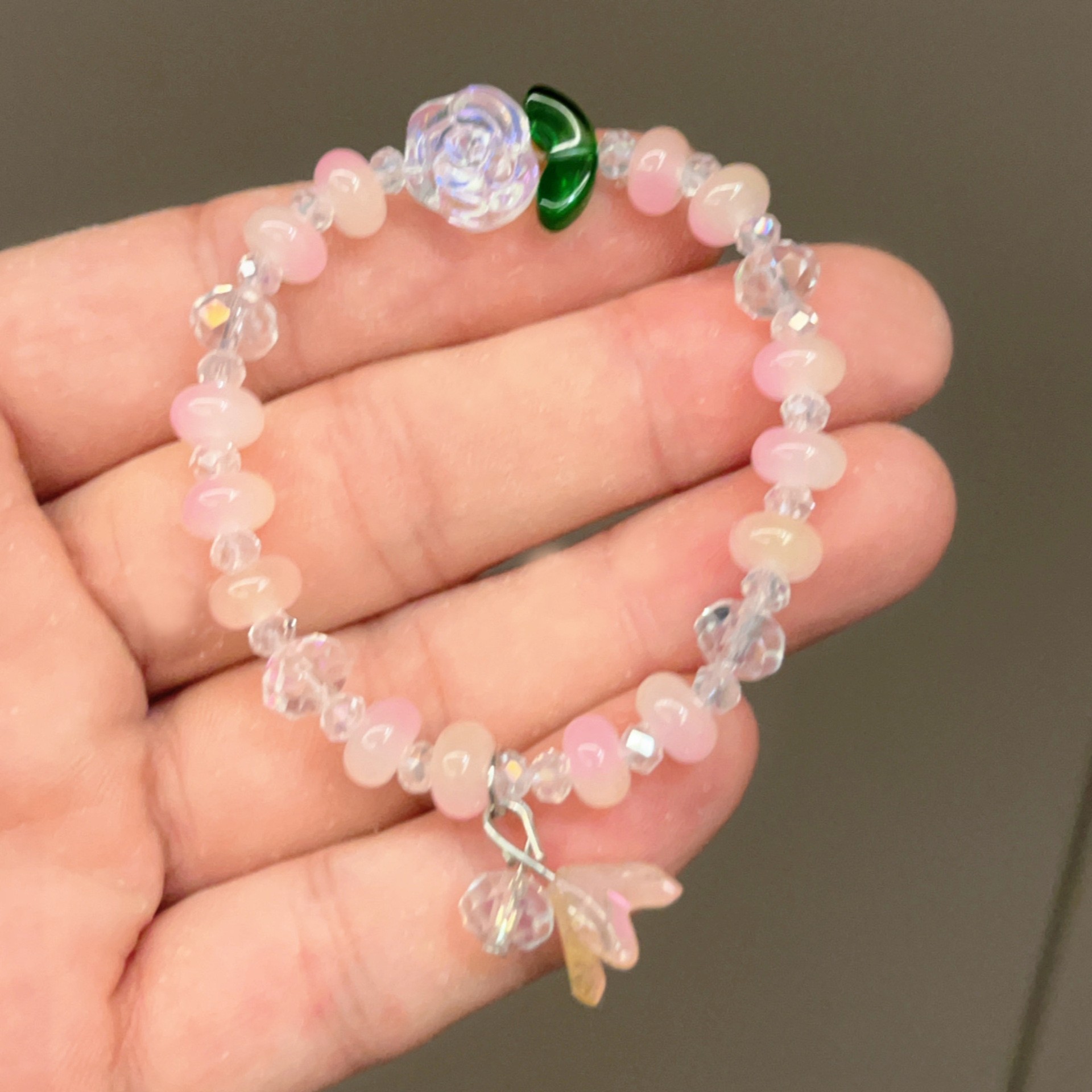 은방울꽃-분홍색과 노란색