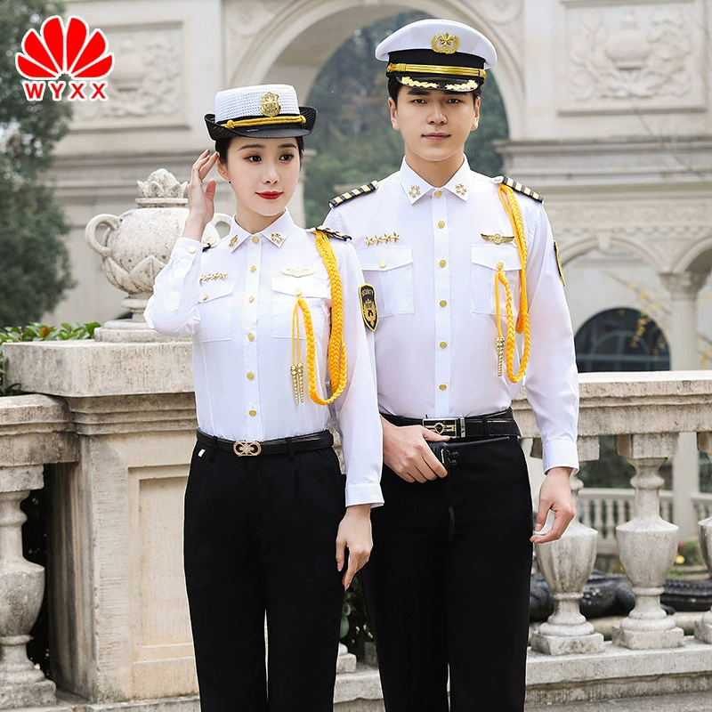 Высококачественная защитная одежда весна и осень, продажа костюмов с длинными рукавами, охрана гостиничной недвижимости, форма консьержа