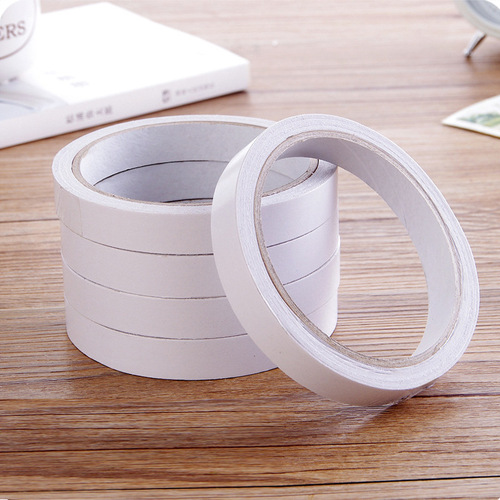 Paper light and thin double-sided tape, two-sided tape that can be torn by hand, office study supplies, paper tape, white double-sided tape