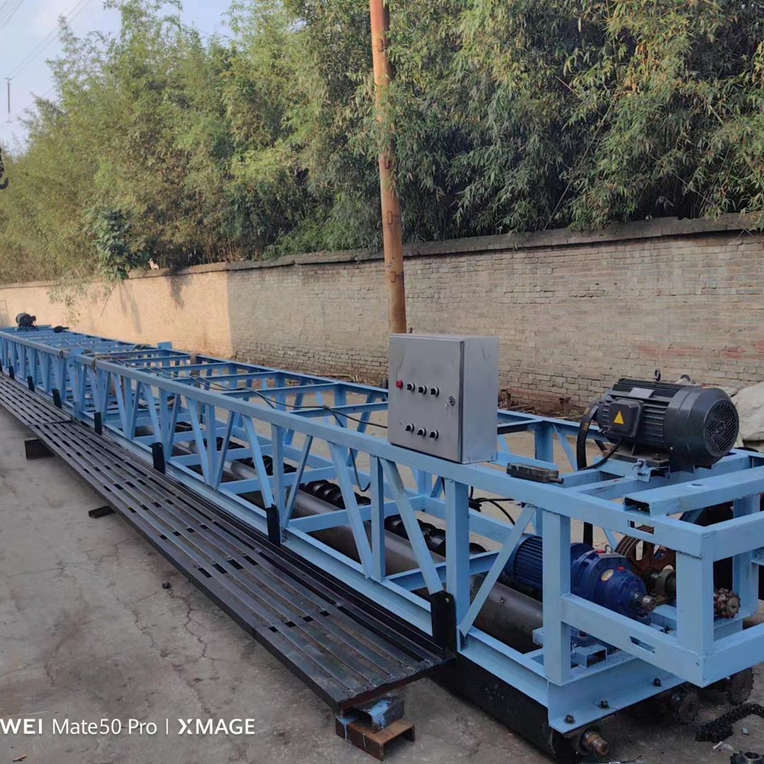 滚筒式三轴摊铺机 水泥路桥面混凝土摊铺机 三轴摊铺振捣一体机