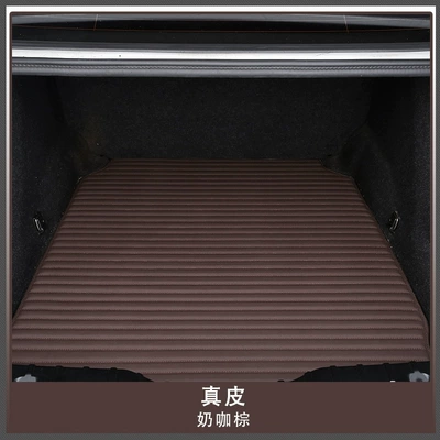 Suitable for Genuine Cowhide: Trunk Mat