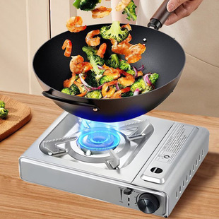 Stainless Steel Cassette Stove Wholesale Restaurant Hotel Commercial Cassette Stove Outdoor Camping Picnic Barbecue Stove Portable
