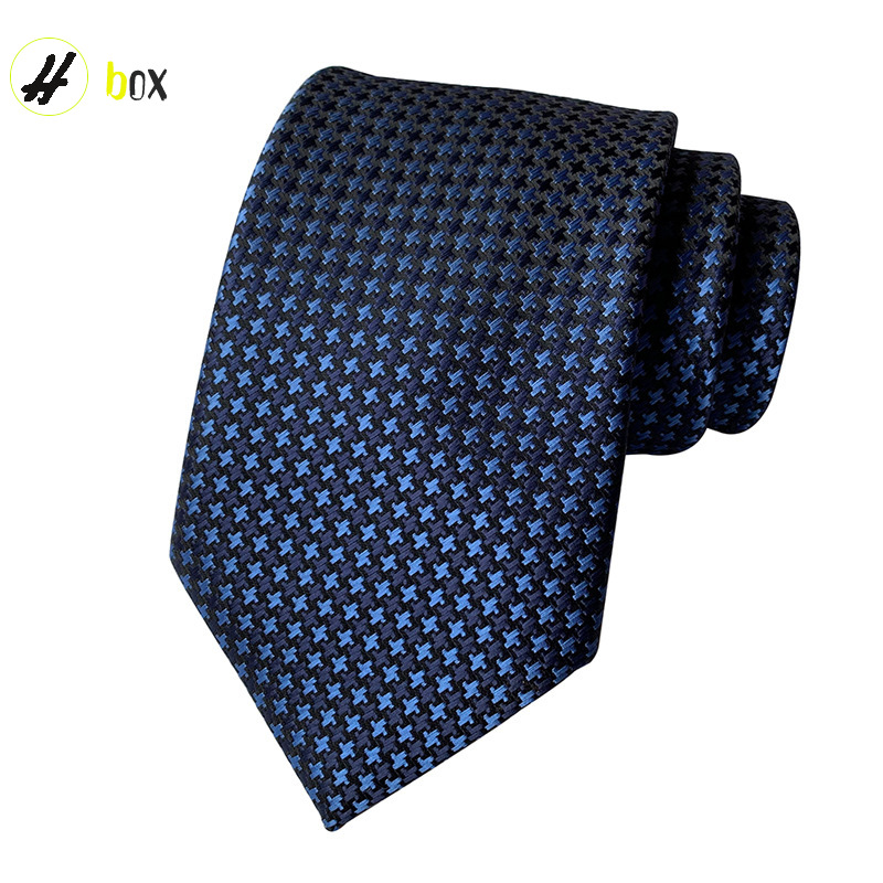 Tie ropa al por mayor material de poliéster moda negocio casual traje accesorios fuente fabricante en stock suministro