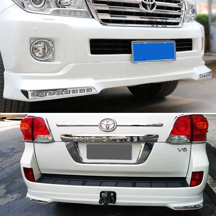 Передний/задний нижний спойлер для Land Cruiser 2014(LED) Передний и задний корпус