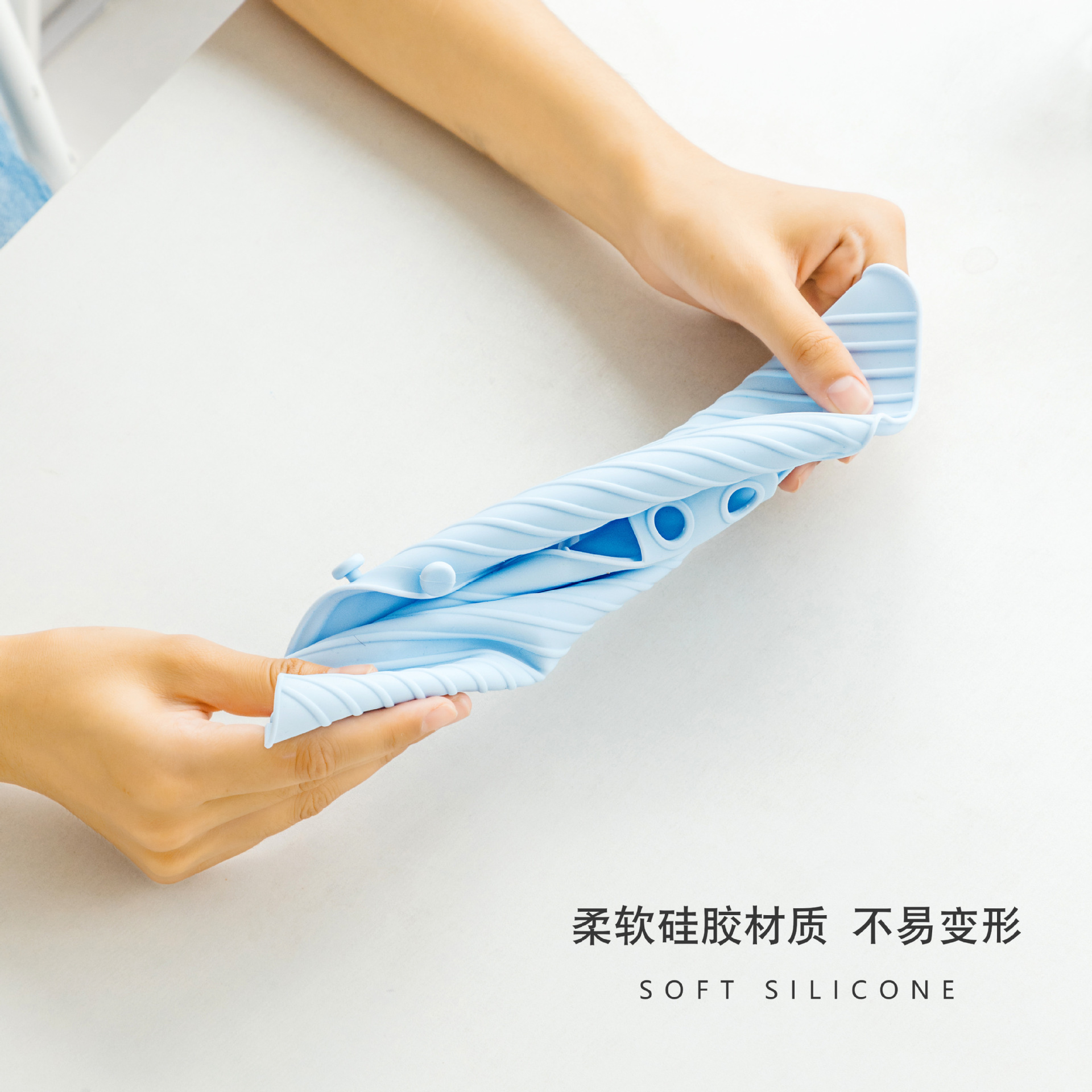 Barras de pelo rizado, bolsas de almacenamiento, clips de pelo recto, paquetes de aislamiento térmico, clips de tablero recto, fundas de protección turística, fabricantes de fundas portátiles de silicona al por mayor